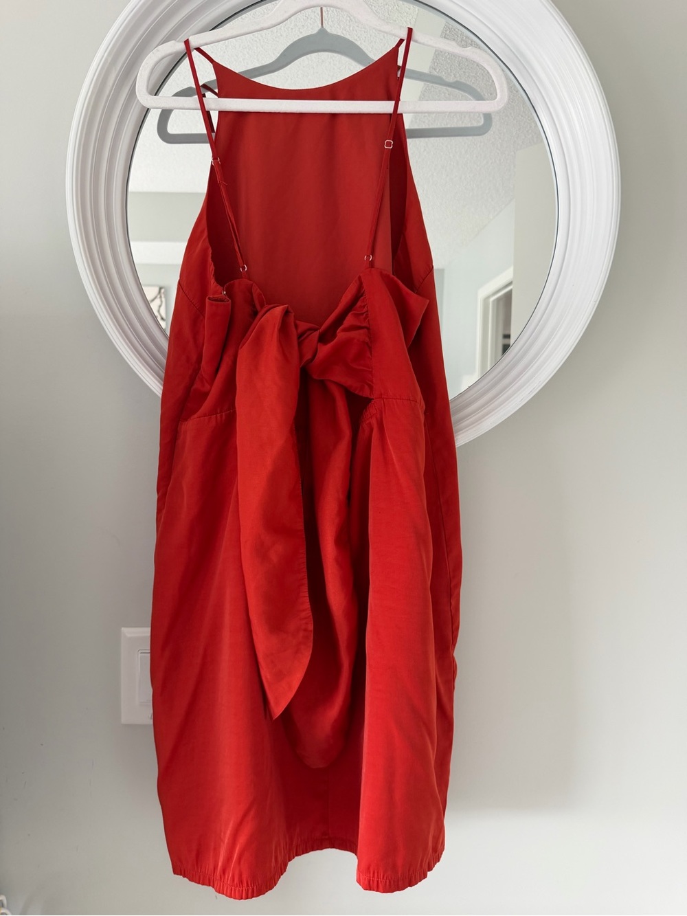 Dynamite Red Spaghetti Strap Mini Dress